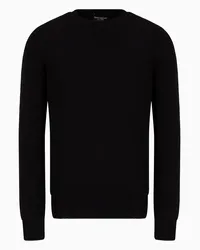 Emporio Armani OFFICIAL STORE Maglione In Puro Cashmere Nero