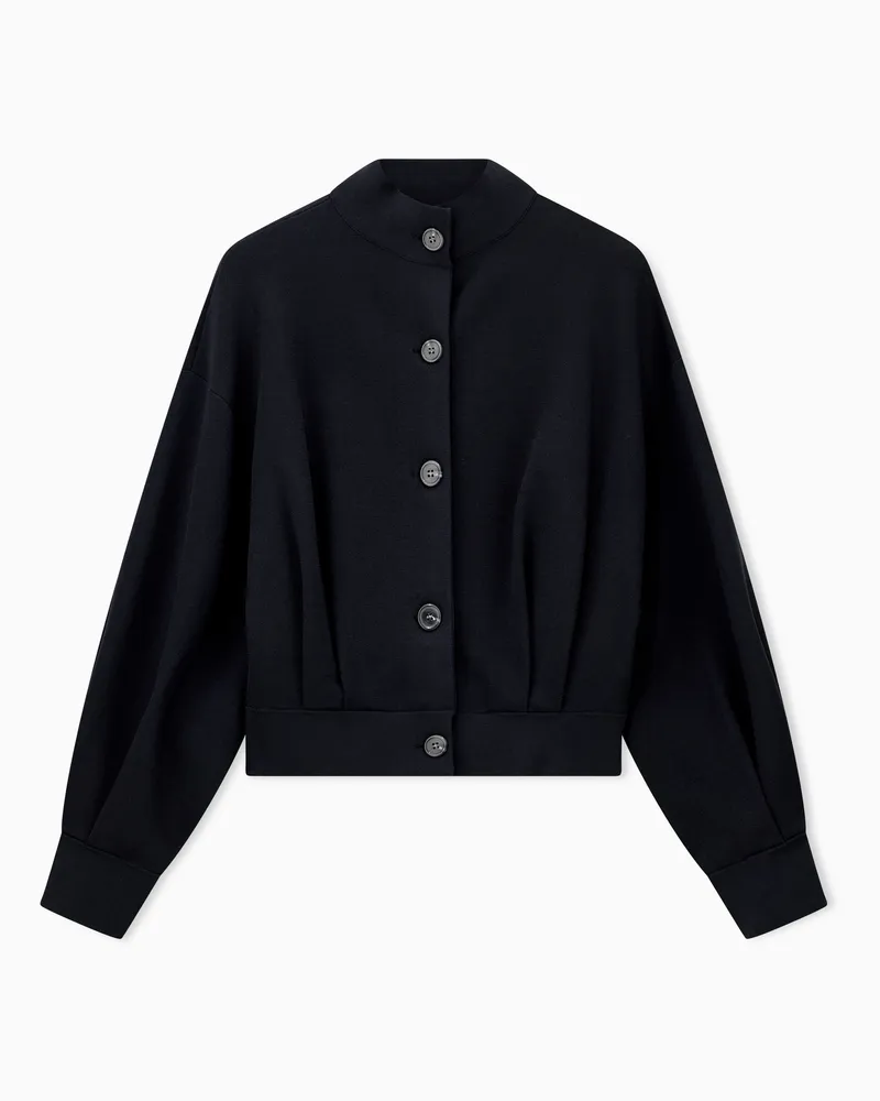Emporio Armani Giacca in punto stoffa Capsule Signature Blu