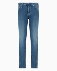 Emporio Armani OFFICIAL STORE Jeans J06 Slim Fit In Denim 9,5 Oz Comfort Twill Blu