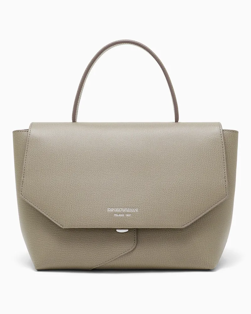 Emporio Armani Borsa a mano in pelle  1981 Beige