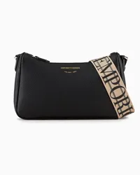 Emporio Armani OFFICIAL STORE Borsa Baguette Stampa Cervo Nero