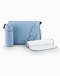 Emporio Armani OFFICIAL STORE Set Mummy Bag Con Placchetta Aquila Azzurro