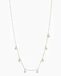 Emporio Armani OFFICIAL STORE Set Collana E Orecchini In Acciaio Inossidabile Color Oro Argento