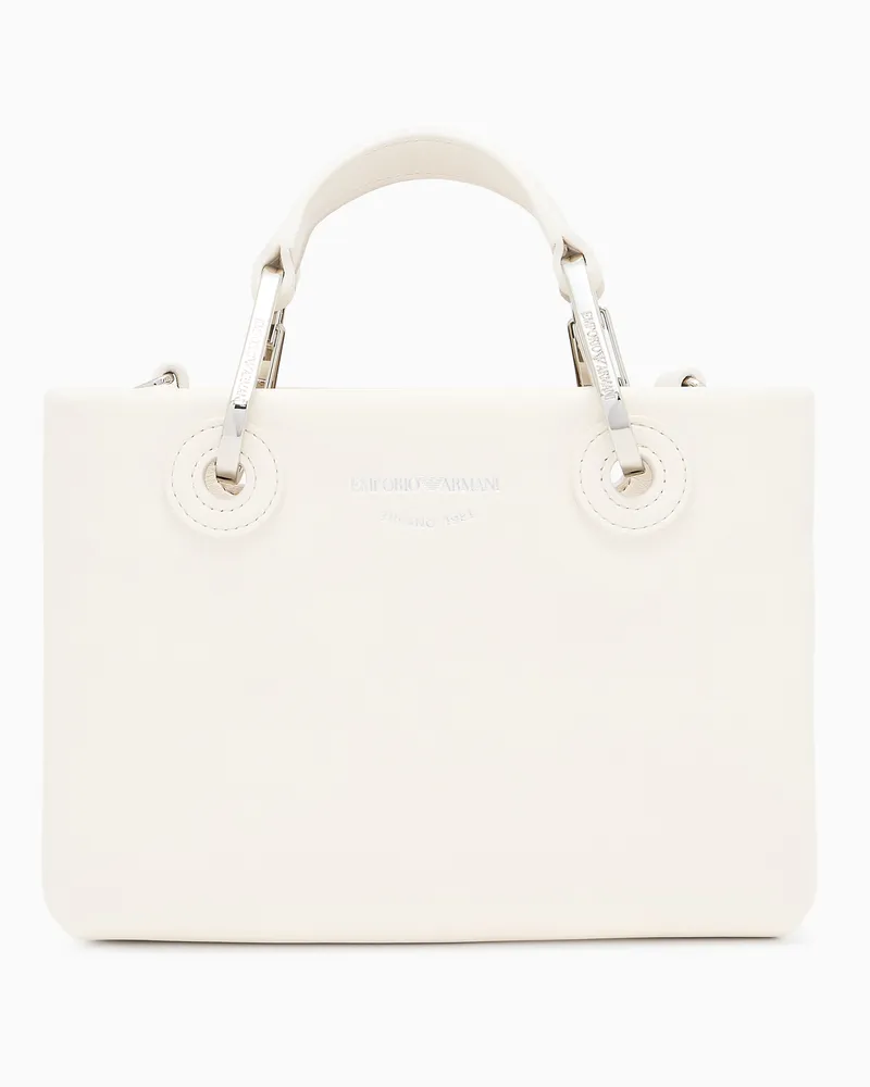 Emporio Armani Mini bag MyEA in nappa Bianco