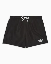 Emporio Armani OFFICIAL STORE Costume Shorts Con Coulisse Essential Nero