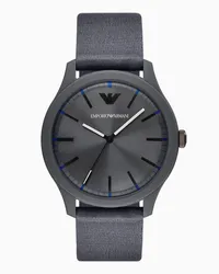 Emporio Armani OFFICIAL STORE Orologio Grigio A Tre Lancette #tide Ocean Material Grigio