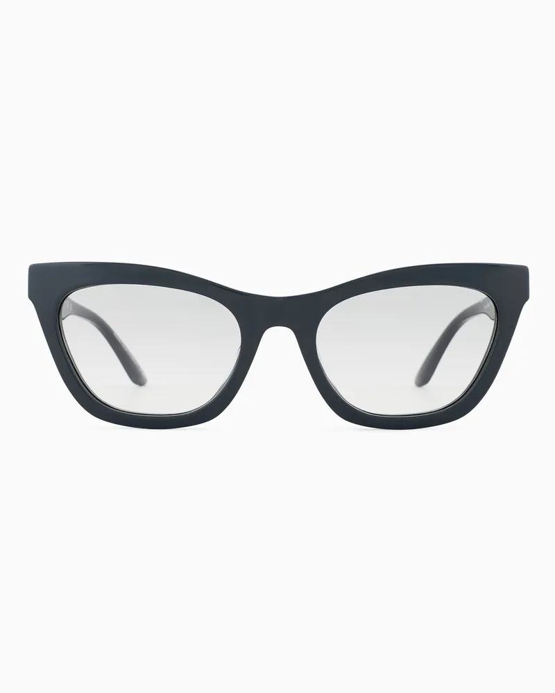 Emporio Armani Occhiali da sole da donna forma cat eye Verde