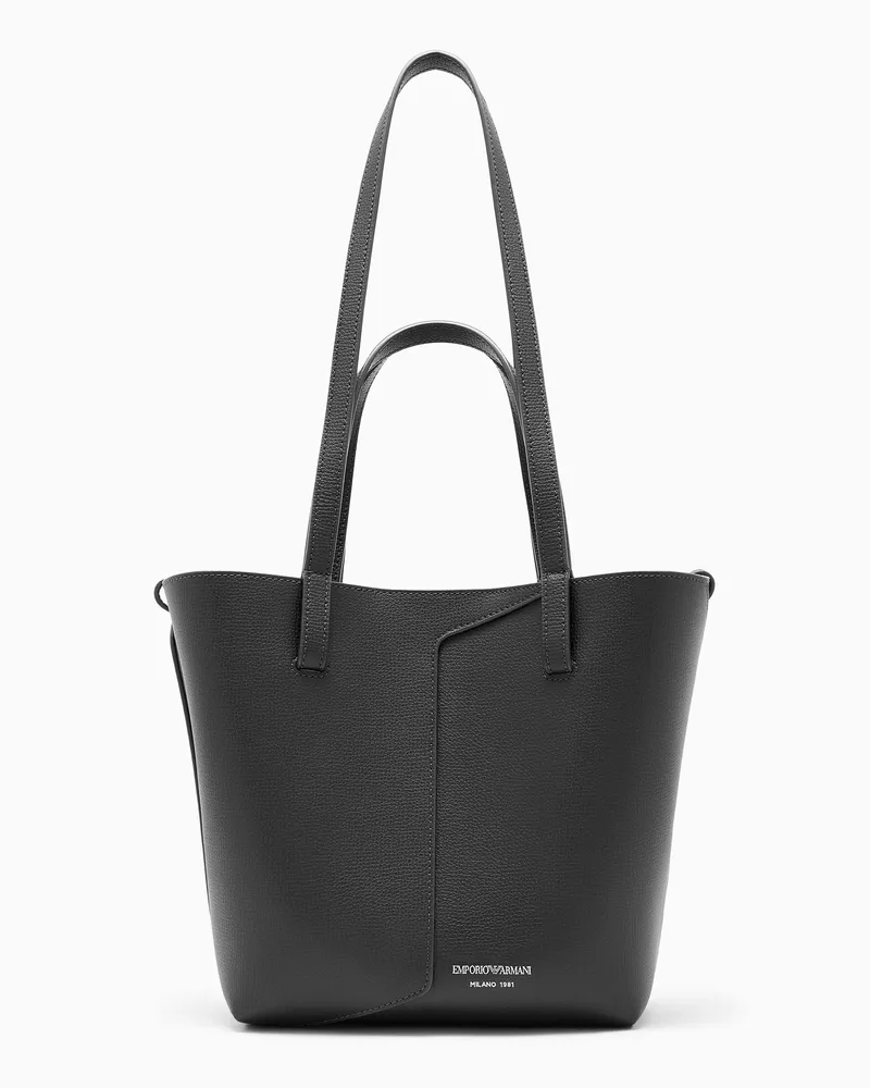 Emporio Armani Borsa a spalla in pelle  1981 Nero