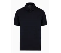 OFFICIAL STORE Polo In Jersey Jacquard Lettering All Over
