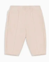 Emporio Armani OFFICIAL STORE Pantaloni A Vita Elastica In Jersey Modal Rosa