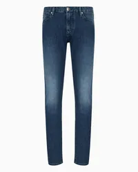 Emporio Armani OFFICIAL STORE Jeans J06 Slim Fit In Denim 9,5 Oz Comfort Twill Blu