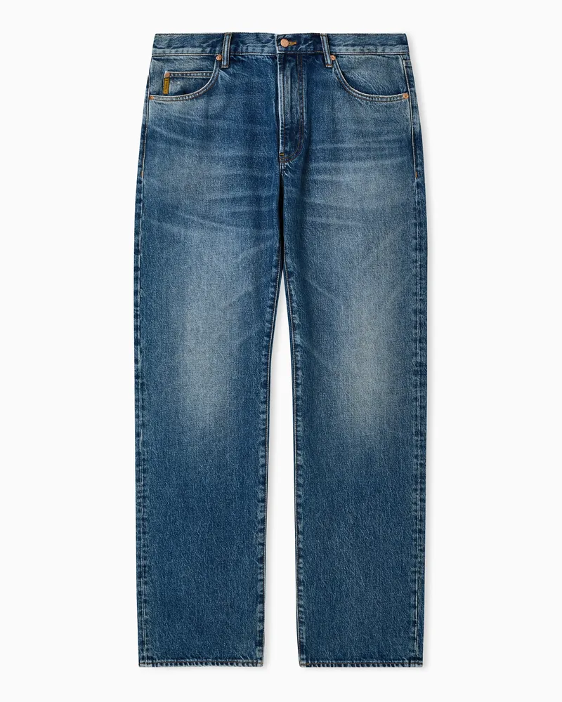 Emporio Armani Jeans J70 comfort fit in denim Armani Jeans Blu