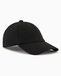 Emporio Armani OFFICIAL STORE Cappello Da Baseball Con Ricamo Logo Nero