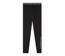 OFFICIAL STORE Leggings Loungewear In Cotone Organico Iconic Logoband Asv