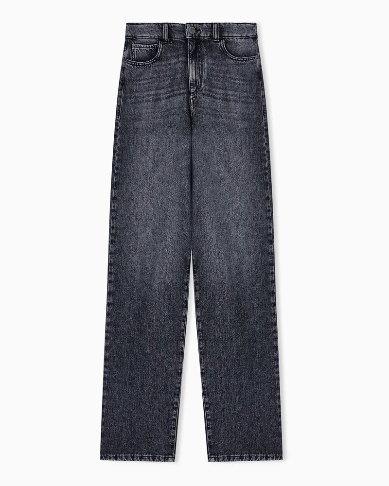 Emporio Armani Jeans J4B regular fit in denim misto lyocell used look Grigio