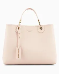 Emporio Armani OFFICIAL STORE Shopper Myea Bag Media Stampa Cervo Rosa