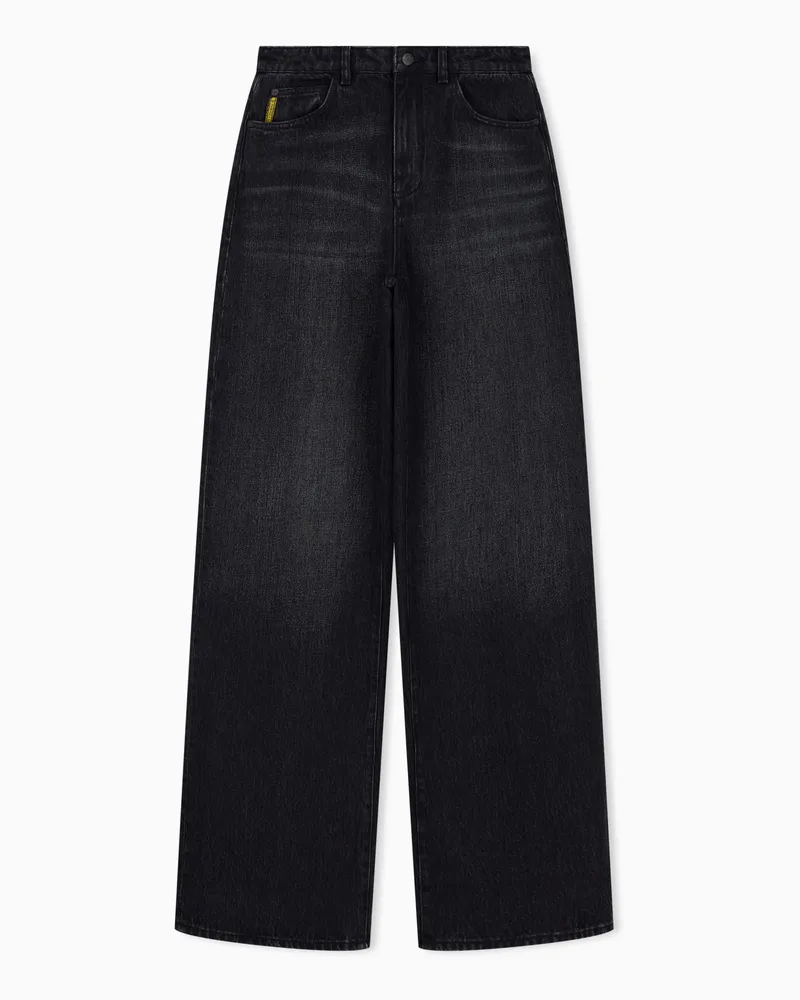 Emporio Armani Jeans J8B relaxed fit in denim Armani Jeans Nero