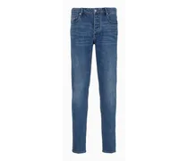 OFFICIAL STORE Jeans J75 Slim Fit In Denim Stretch Washed