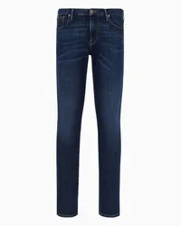 Emporio Armani OFFICIAL STORE Jeans J06 Slim Fit In Comfort Denim 11,5 Oz Washed Denim