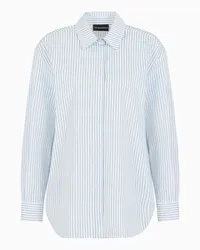 Emporio Armani OFFICIAL STORE Camicia In Popeline Rigato