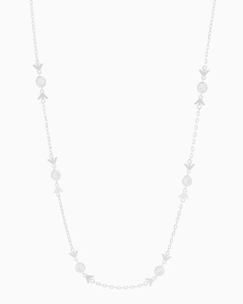Emporio Armani Collana a catenina in argento sterling Multicolore