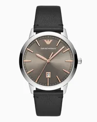 Emporio Armani OFFICIAL STORE Orologi Cinturino In Pelle Nero