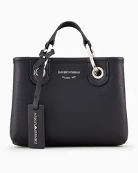 Emporio Armani OFFICIAL STORE Mini Bag Myea Stampa Cervo Blu