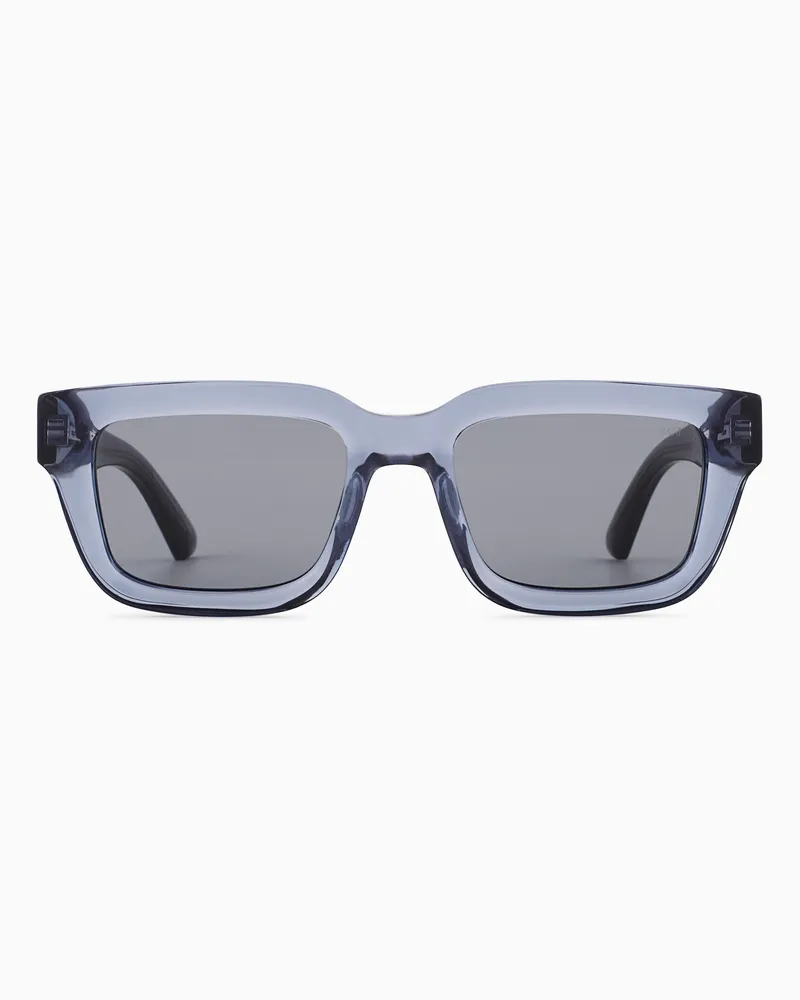 Emporio Armani Occhiali da sole da uomo forma squadrata 