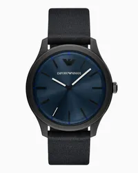 Emporio Armani OFFICIAL STORE Orologio Nero A Tre Lancette #tide Ocean Material Nero