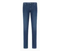 OFFICIAL STORE Jeans J06 Slim Fit In Denim 8 Oz Washed Effetto Used