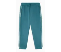 OFFICIAL STORE Pantaloni Jogger In Double Jersey Con Coulisse E Tape Logato