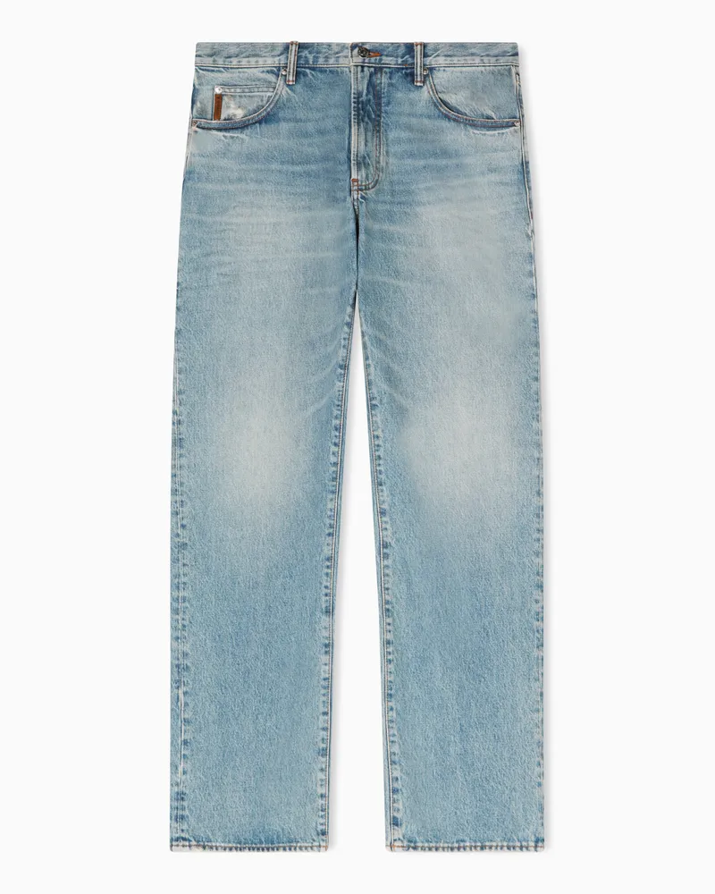 Emporio Armani Jeans J70 loose fit in denim Armani Jeans Blu