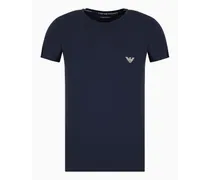 OFFICIAL STORE T-shirt Loungewear Slim Fit In Cotone Organico Logoband Asv