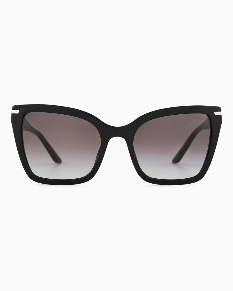 Emporio Armani Occhiali da sole da donna forma butterfly Nero