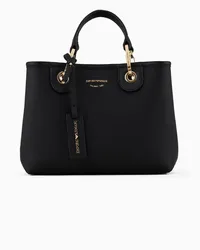 Emporio Armani OFFICIAL STORE Shopper Piccola Myea Stampa Cervo Nero