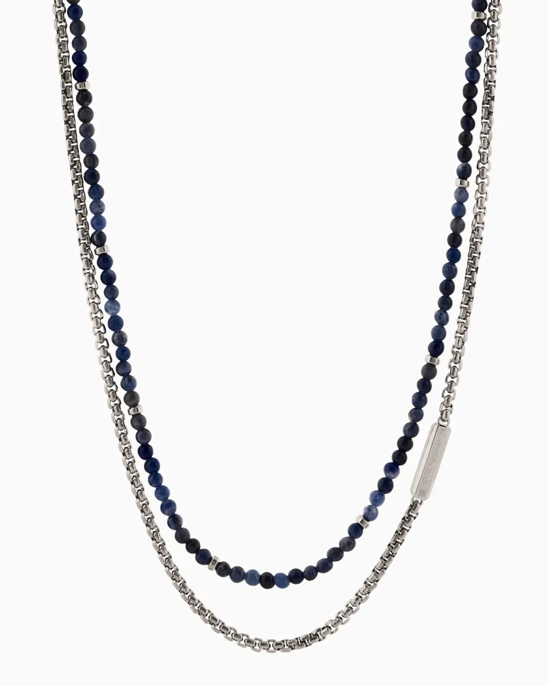 Emporio Armani Collana in acciaio inossidabile Multicolore