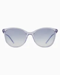 Emporio Armani OFFICIAL STORE Occhiali Da Sole Da Donna Forma Cat Eye Viola