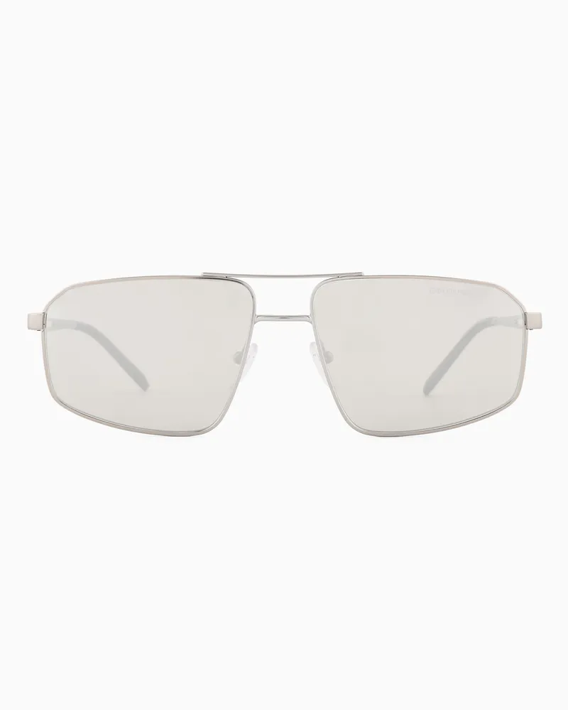 Emporio Armani Occhiali da sole da uomo forma pilot 