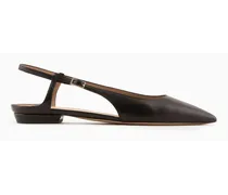 OFFICIAL STORE Ballerine Slingback A Punta In Nappa