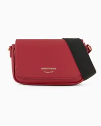 Emporio Armani OFFICIAL STORE Mini Bag Stampa Cervo Bordeaux