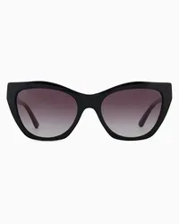 Emporio Armani OFFICIAL STORE Occhiali Da Sole Donna Forma Cat Eye Nero