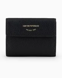 Emporio Armani OFFICIAL STORE Portafoglio Trifold Myea Stampa Cervo Nero