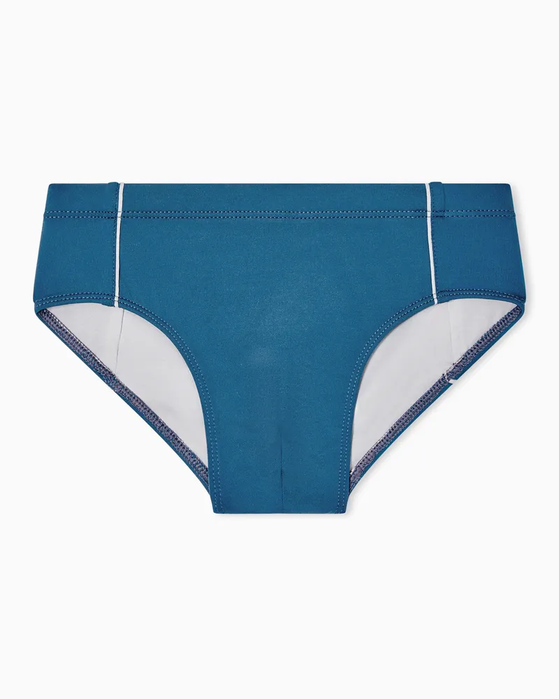 Emporio Armani Costume slip in lycra Blu