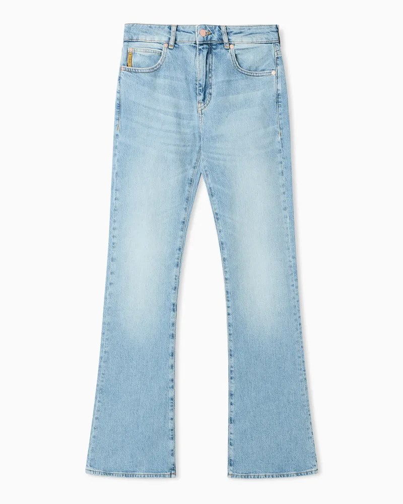 Emporio Armani Jeans J9D slim fit in denim misto lyocell used look Blu