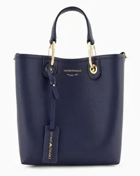 Emporio Armani OFFICIAL STORE Shopper Verticale Myea Stampa Cervo Blu