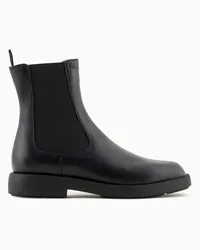 Emporio Armani OFFICIAL STORE Beatles In Pelle Icon Nero