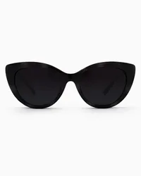 Emporio Armani OFFICIAL STORE Occhiali Da Sole Donna Forma Cat Eye Con Lenti Intercambiabili Nero