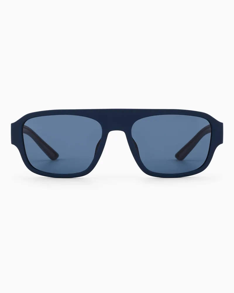 Emporio Armani Occhiali da sole da uomo forma pilot 