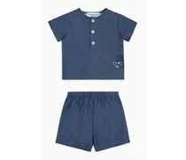 OFFICIAL STORE Gift Set Camicia E Shorts In Chambray