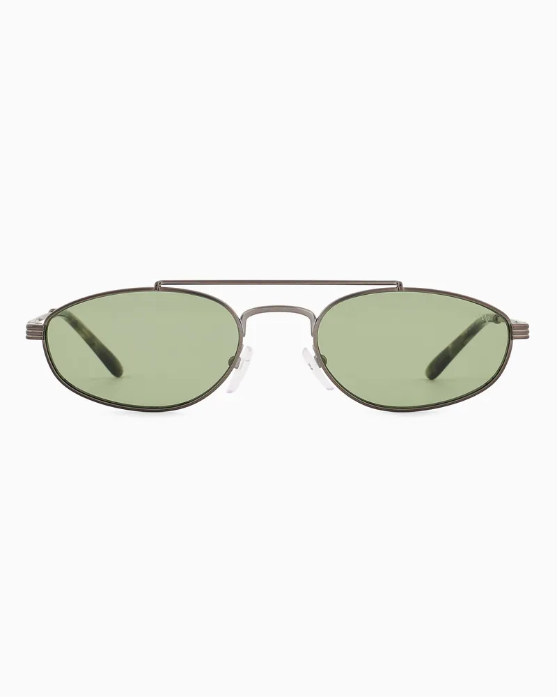 Emporio Armani Occhiali da sole da uomo forma pilot 